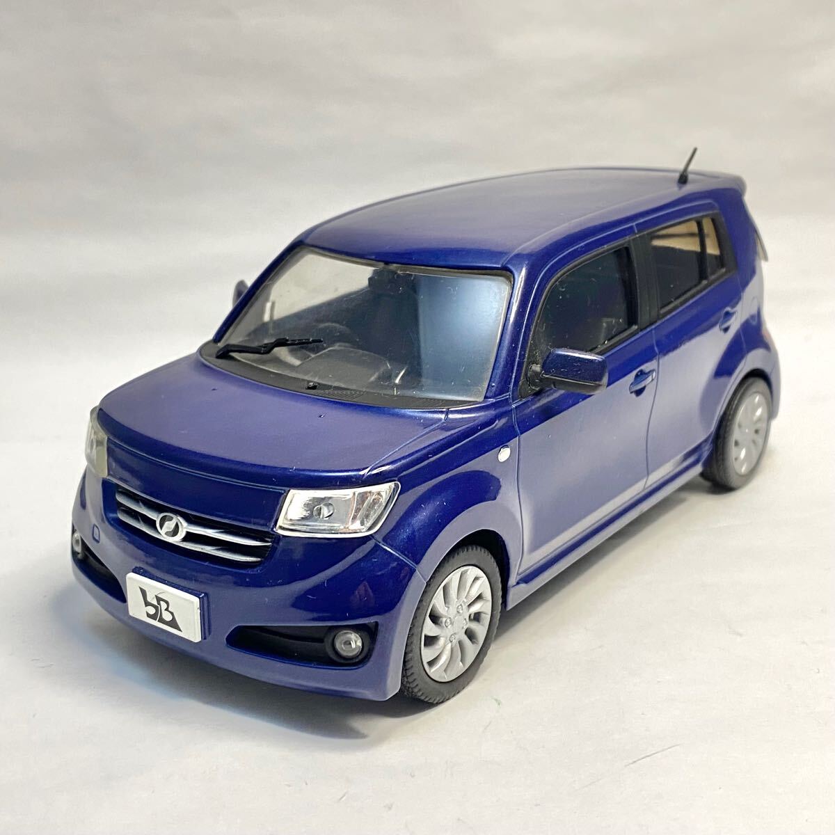 1/24 トヨタ bB 非売品 カラーサンプル ダークブルーマイカメタリック 模型 色見本 ブルー 青 ミニカー