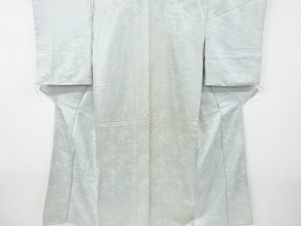 ys7259710; 宗sou 綸子　鶴に神楽鈴・松模様織り出し中着　抱え帯セット【アンティーク】【着】