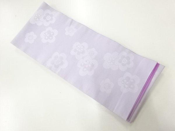 ys7262304; 宗sou 花模様織り出し半幅帯【リサイクル】【着】