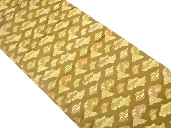 ys7265709; 宗sou 名物裂織り出し丸帯（材料）【アンティーク】【着】