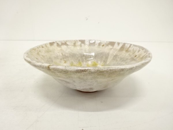 ys7270945; 宗sou 大樋焼　大樋一平造　窯変　平茶碗【道】