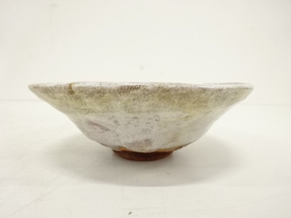 ys7270945; 宗sou 大樋焼　大樋一平造　窯変　平茶碗【道】