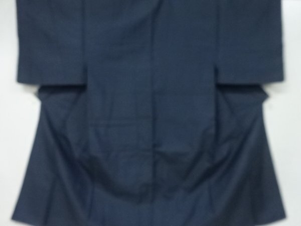 ys7279907; 宗sou 小格子織出し西陣お召し男物着物アンサンブル