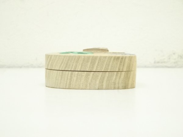 茶道具　道場宗廣造　葦に水　桐団扇香合　共箱　V　6785 茶道具 道場宗廣造 葦に水 桐団扇香合 共箱 V 6785 - メルカリ