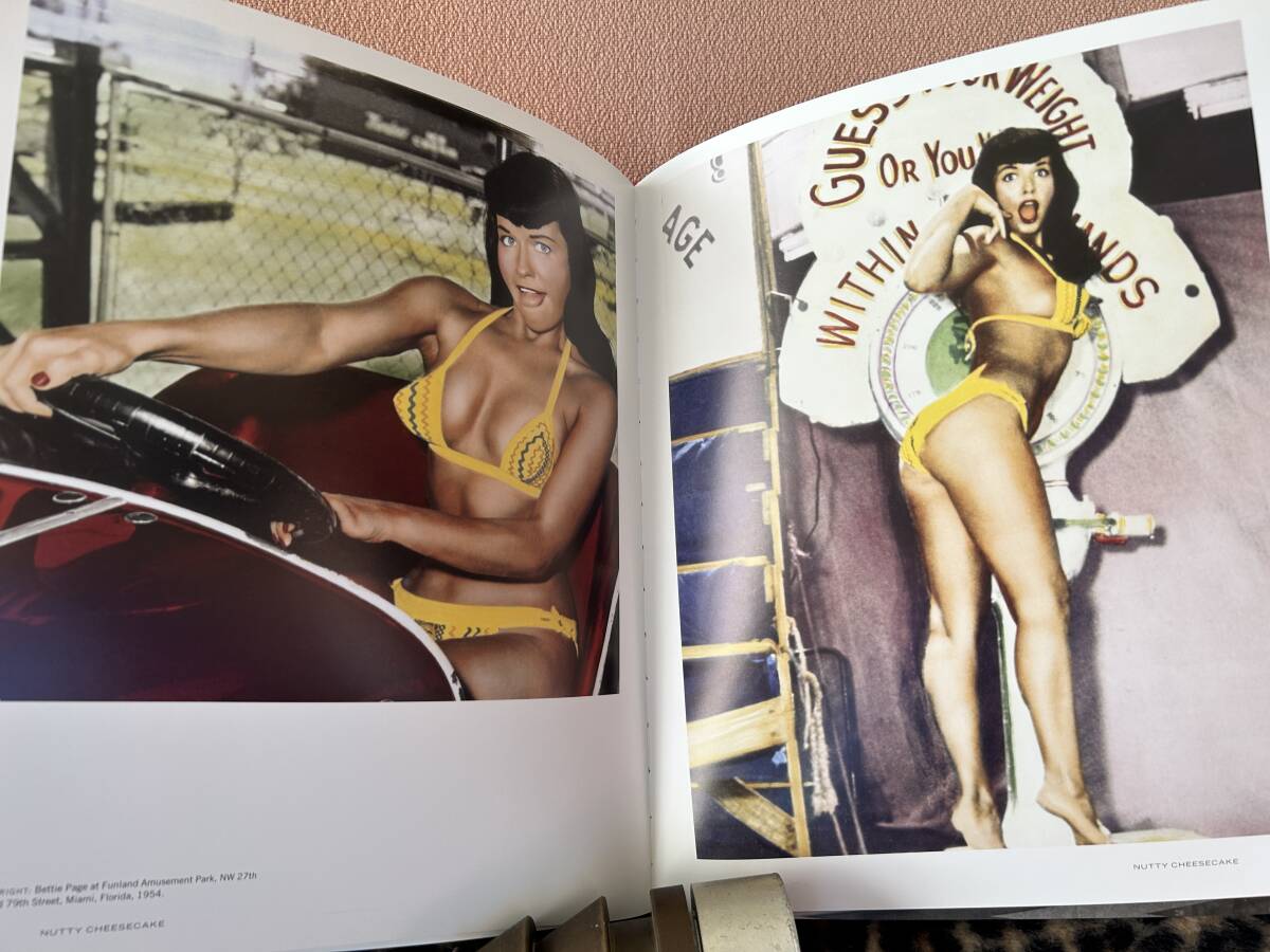 レア 洋書 写真集 Bettie Page ベティペイジ Queen of Curves ピンナップガール ボンデージ ロカビリー ハードカバー アート カルチャー