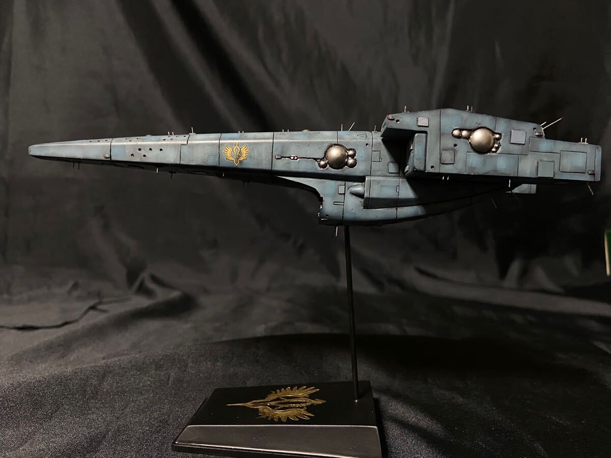 【未使用品】 銀河英雄伝説 1/5000 ミュラー艦隊 銀河帝国軍 アルバクリエイツ 完成品