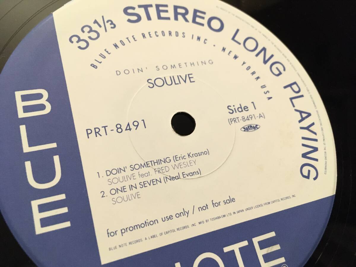 国内プロモオンリー！Soulive / Doin' Something