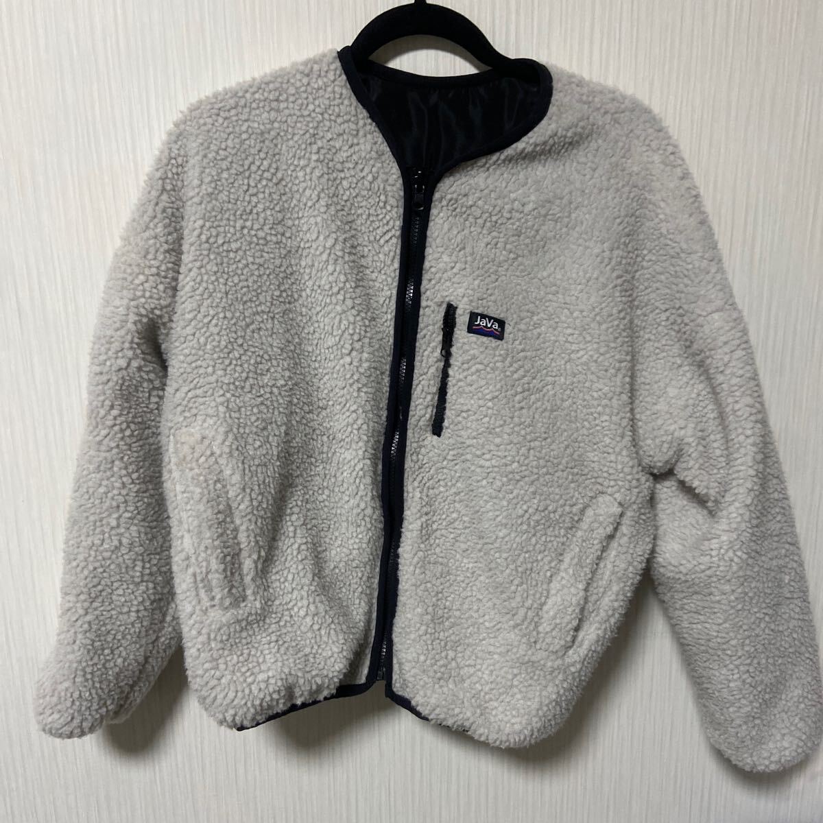 Java ジャバ　リバーシブル　ボア　ジャケット　ジャンパー