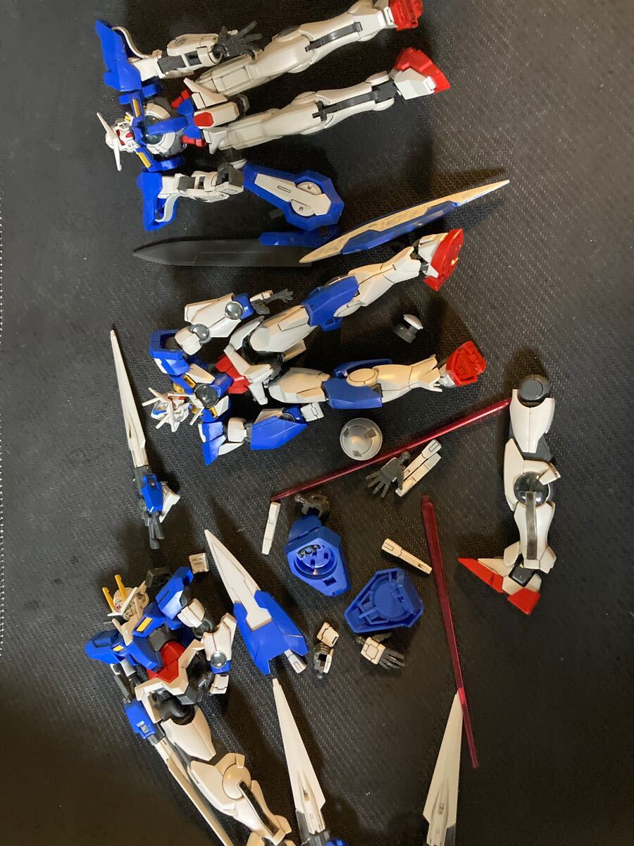hg ガンダムエクシア　ダブルオークアンタ　ダブルオーガンダム