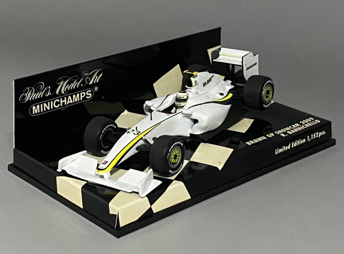 1/43 F1 Brawn Mercedes BGP001 Showcar 2009 Rubens Barrichello ◆ 3位 2009 FIA F1 World Championship ◆ ブラウン バリチェロ