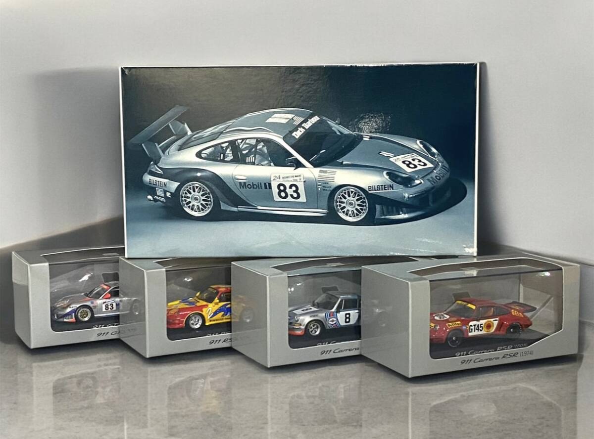 Minichamps 1/43 Porsche 911 GT3 R RS Cup Carrera RSR Race Car Set ◆ Porsche Dealer Limited Edition ◆ ポルシェ WAP 020 SET 05