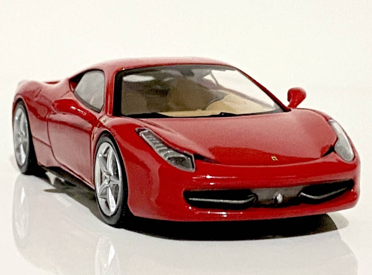 1/43 Ferrari 458 Italia (Type F142) ◆ Donato Coco - Pininfarina Design, 4497cc V8 ◆ フェラーリ