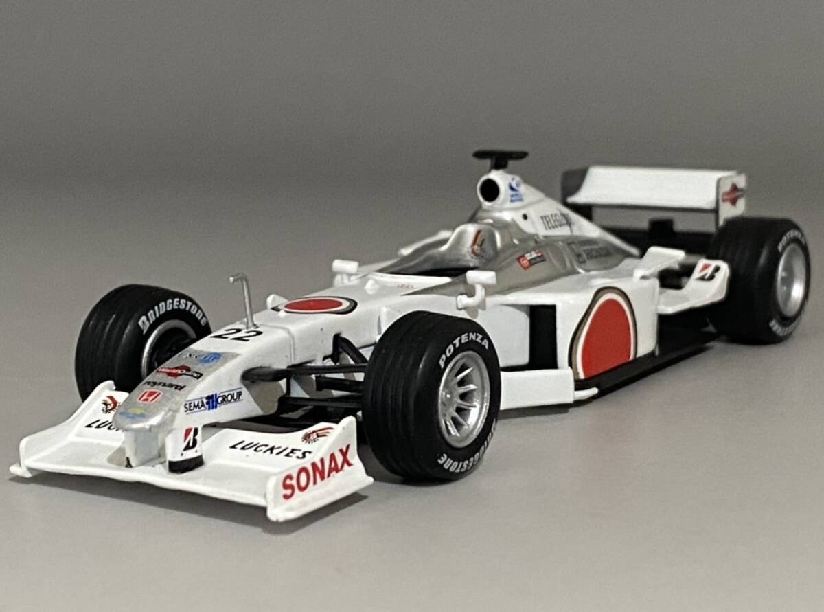 1/43 F1 BAR Honda 002 V10 Jacques Villeneuve #22 ◆ 7位 2000 FIA F1 World Championship ◆ BAR ホンダ ジャック ヴィルヌーヴ