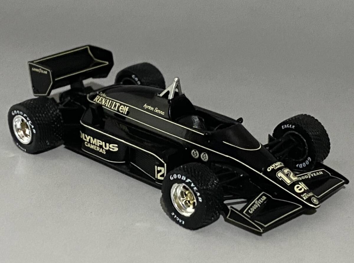 1/43 F1 John Player Special Lotus Renault 97T 1985 Ayrton Senna #12 ◆ 4位 1985 F1 World Championship ◆ ロータス アイルトン セナ