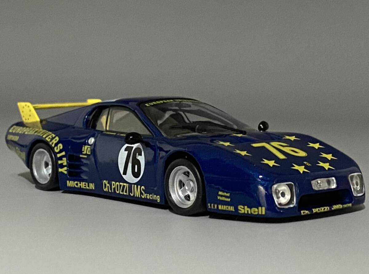 1/43 Ferrari 512 BB LM #76 24h Le Mans 1980 ◆ 3位 IMSA Class ◆ フェラーリ ル マン24時間レース 1980