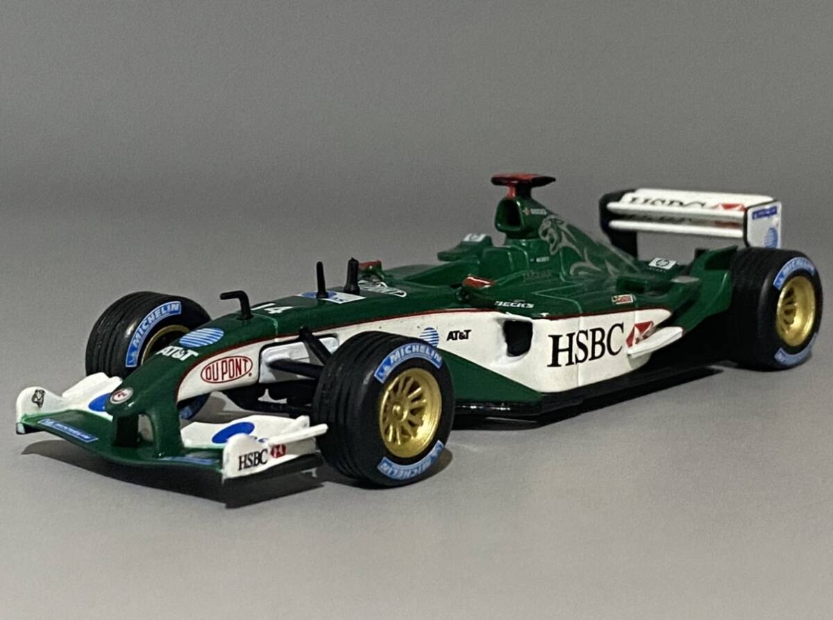 1/43 F1 HSBC Jaguar R4 Cosworth Mark Webber #14 ◆ 10位 2003 FIA F1 World Championship ◆ ジャガー R4 マーク ウェバー
