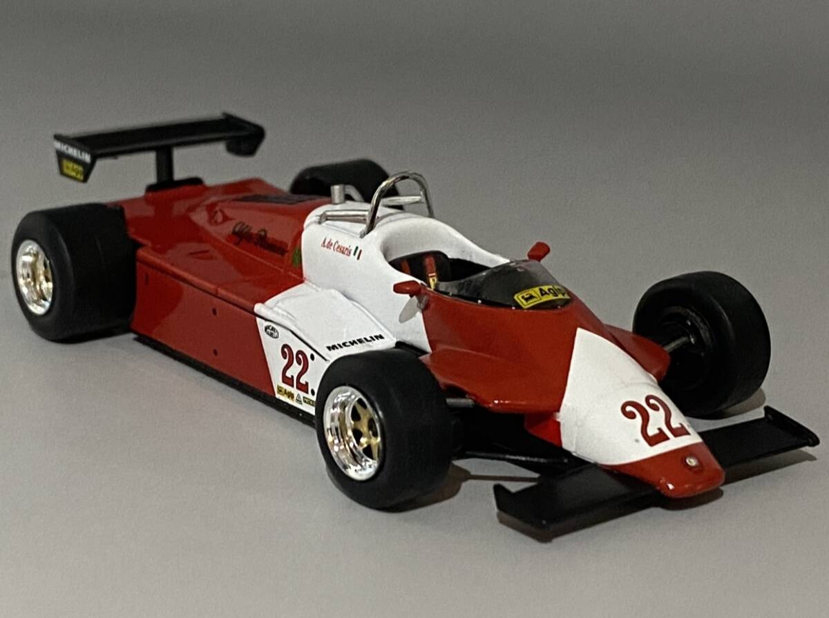 レア 1/43 F1 Marlboro Team Alfa Romeo 182 3.0L V12 Andrea De Cesaris #22 ◆ 3位 1982 Monaco Grand Prix ◆ アルファロメオ