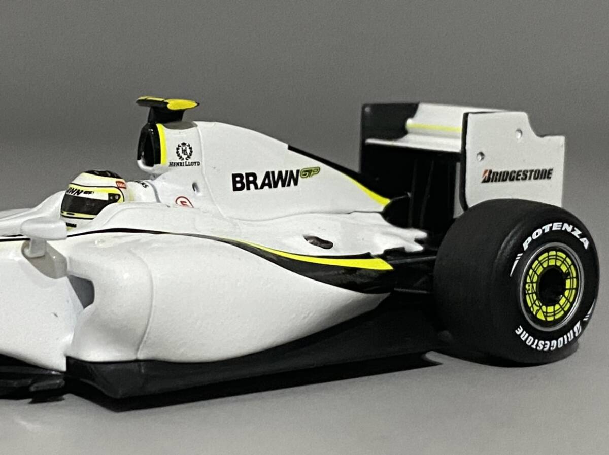 1/43 F1 Brawn Mercedes BGP001 Showcar 2009 Rubens Barrichello ◆ 3位 2009 FIA F1 World Championship ◆ ブラウン バリチェロ