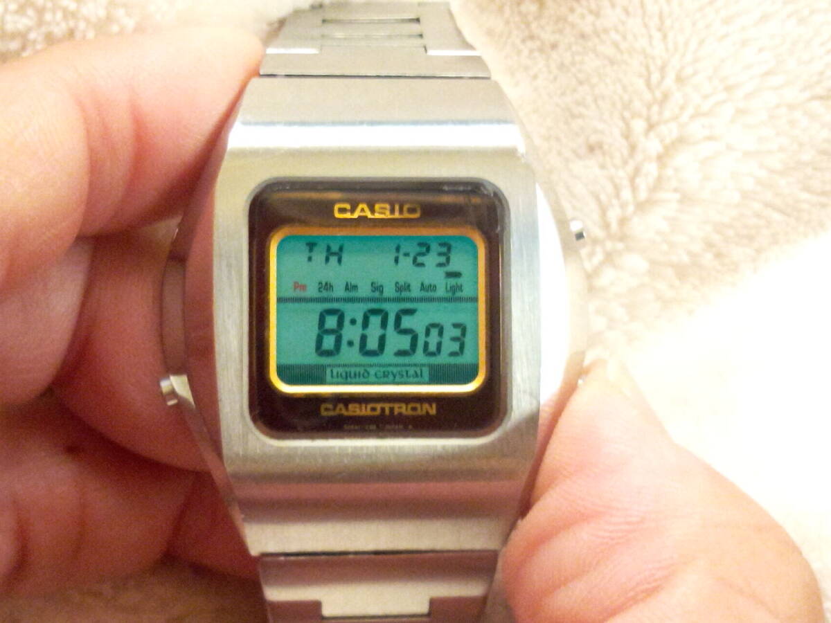90's復刻版 カシオトロン CASIO TRN-02 デジタルメンズ腕時計 90's復刻版 カシオトロン CASIO TRN-02 デジタルメンズ腕時計