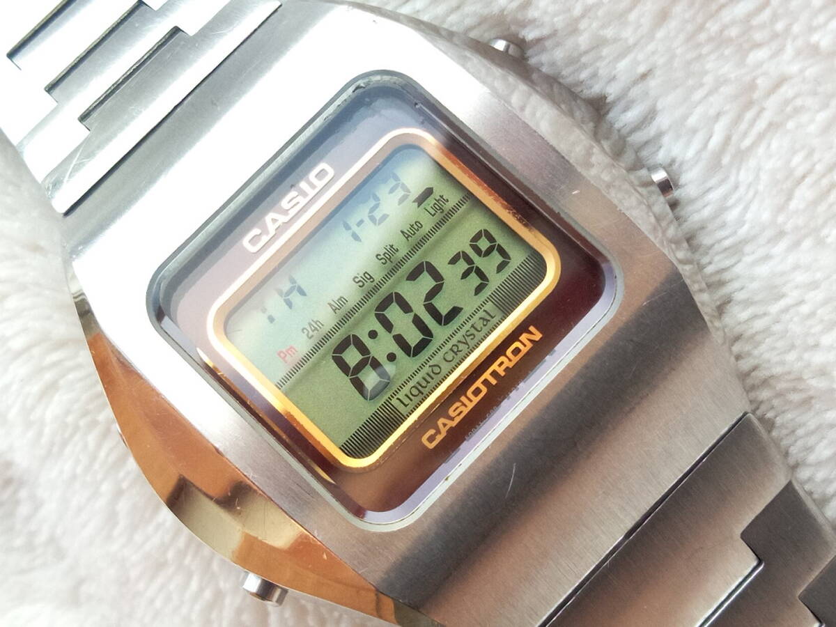 90's復刻版 カシオトロン CASIO TRN-02 デジタルメンズ腕時計 90's復刻版 カシオトロン CASIO TRN-02 デジタルメンズ腕時計