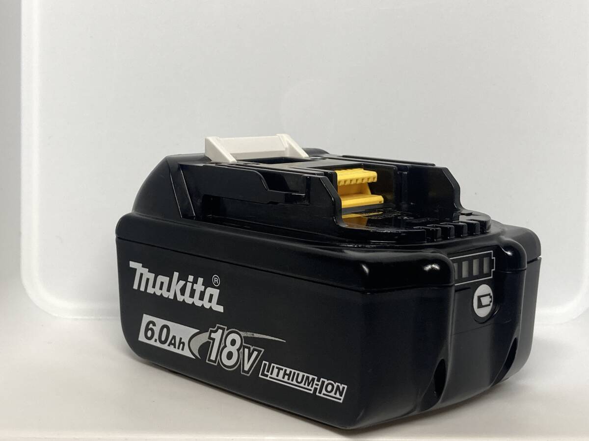 【送料安】純正!マキタ バッテリー 18v 6.0Ah【BL1860B】残量表示あり 税無 Makita /1128