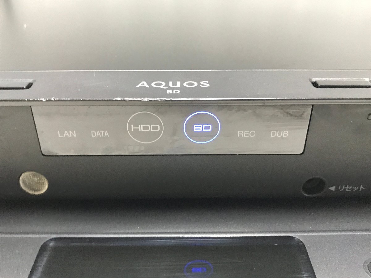 SHARP　BDレコーダー　2020年制　2B-C10BW1　中古品1-1100