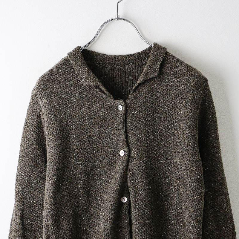 石見銀山、群言堂　根々　カーディガン 里山パレットパレットニットカーディガン | 石見銀山 群言堂