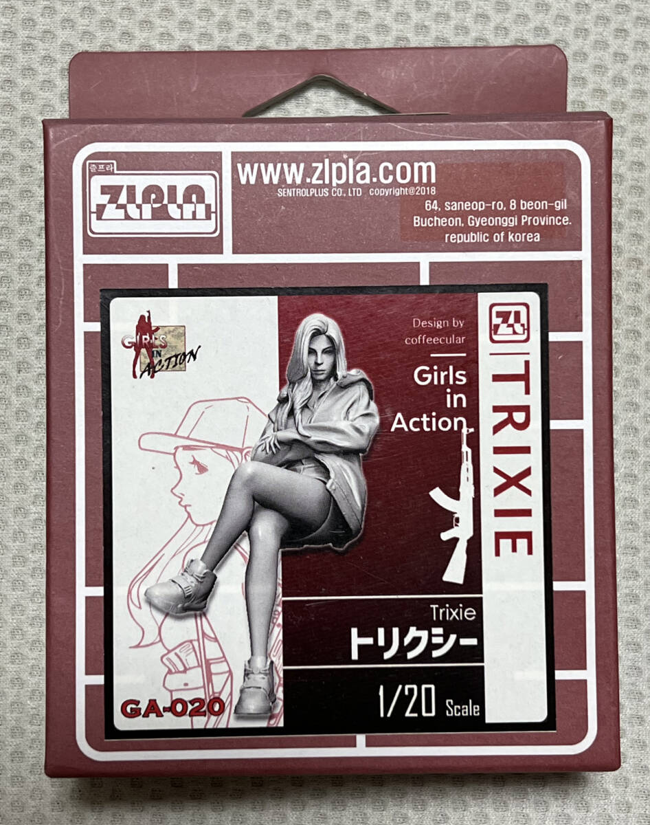ZLPLA ジルプラ GA-020 ガールズインアクションシリーズ トリクシー TRXIE 1/20　未組立　未塗装 中古 レジンキット