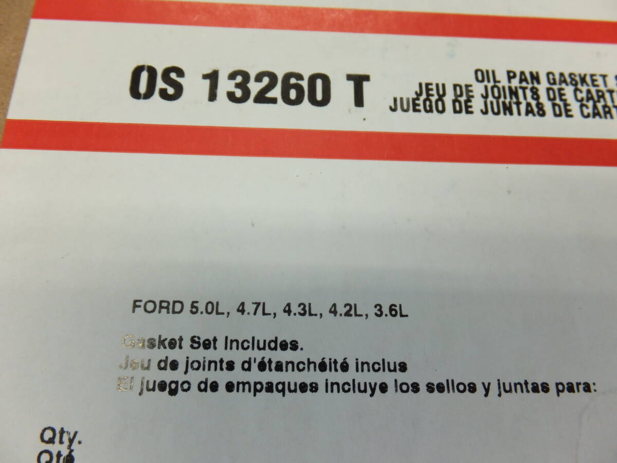 1962-1987 FORD масляный поддон прокладка Fel-Pro Oil Pan Gaskets #OS 13260 T Ford 221-302 двигатель 