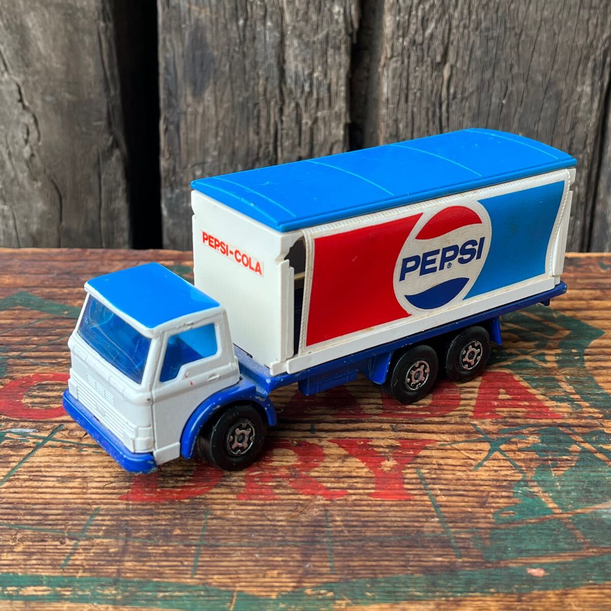 【’79 USA vintage】MATCHBOX Super Kings K-40 Ford D Series PEPSI TRUCK ペプシ　トラック　ミニカー　アメリカ　ビンテージ