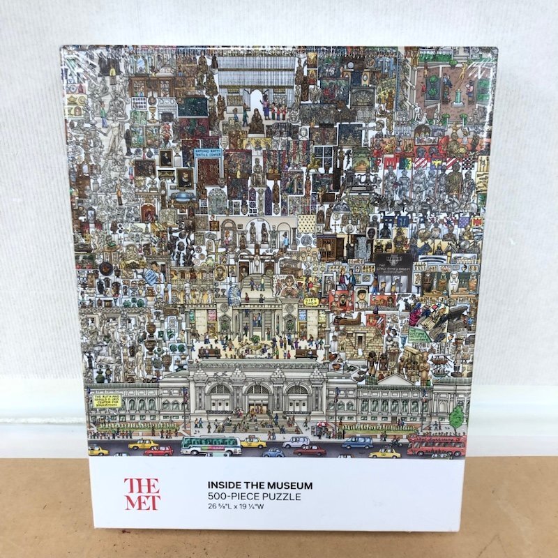 【未開封品】THE MET Inside the museum ジグソーパズル 500ピース メトロポリタン美術館 NY 241230SK220895