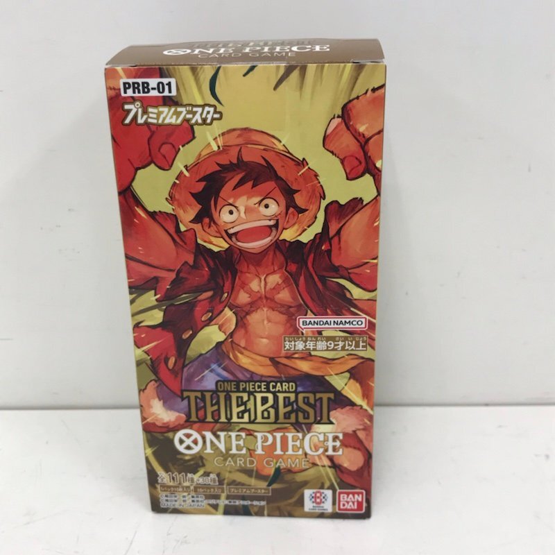 【未開封品】 プレミアムブースター ONE PIECE CARD THE BEST PRB-01 10パック入り 1BOX ワンピース バンダイ 250106SK310501