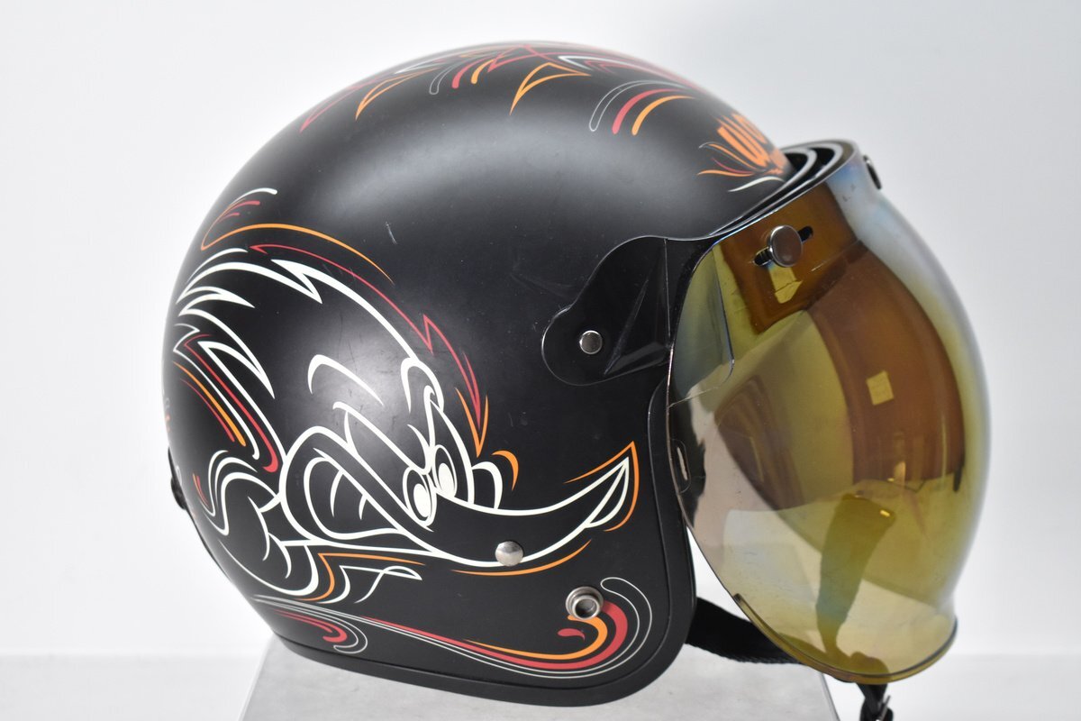 OGK KABUTO Woody Woodpecker ジェットヘルメット (57-59cm OGK KABUTO Woody Woodpecker ジェットヘルメット (57-59cm