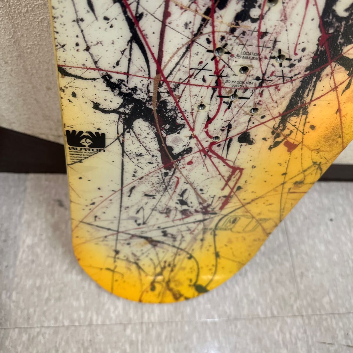 Bibian 比比昂- 超希少美品BURTON NU 160cm 2001 バートンスノボ Bibian 比比昂- 超希少美品BURTON NU 160cm 2001 バートンスノボ