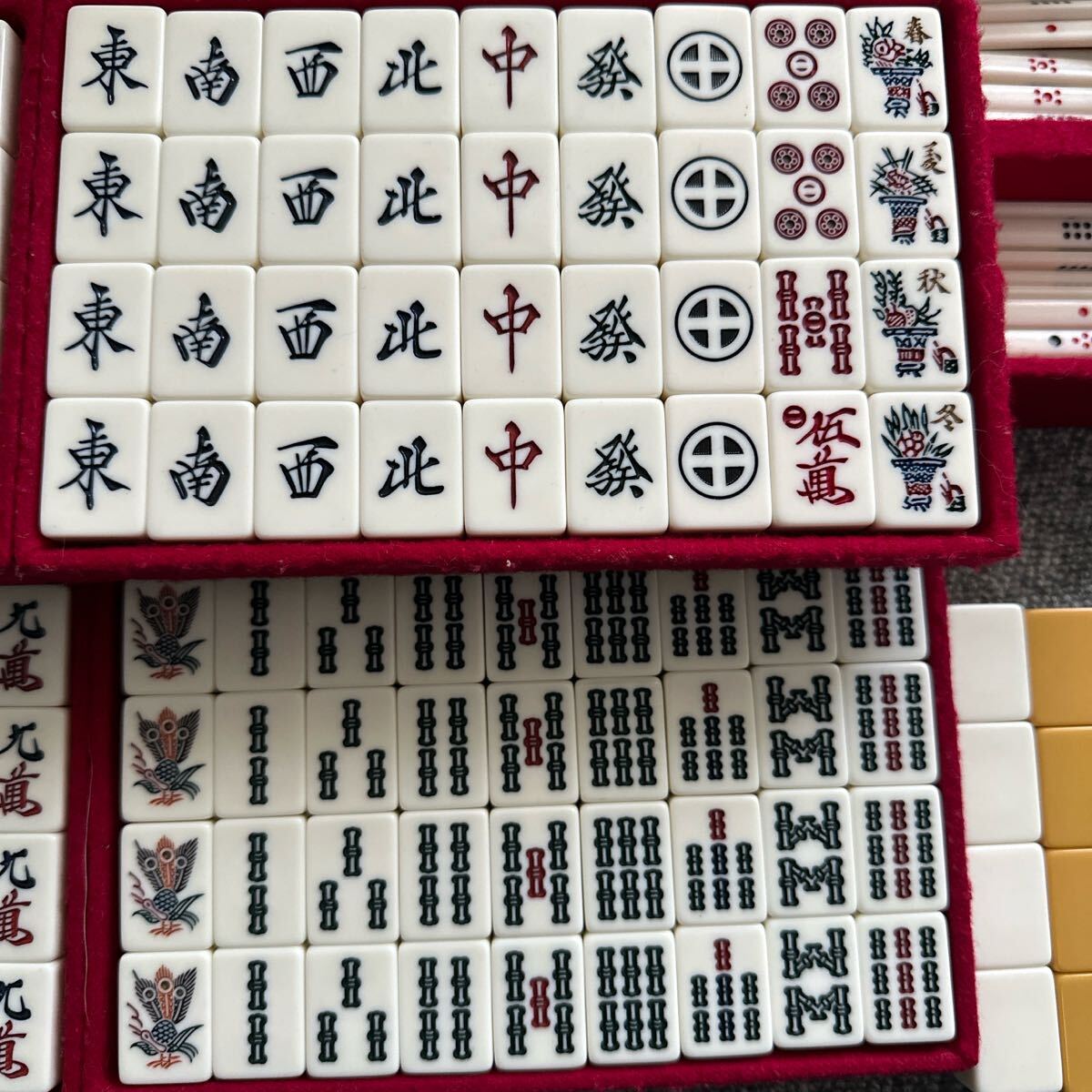 美品】 ミズノ丸一 国士 ジャンボ アメリカ麻雀 麻雀牌 金文字 美品】 ミズノ丸一 国士 ジャンボ アメリカ麻雀 麻雀牌 金文字