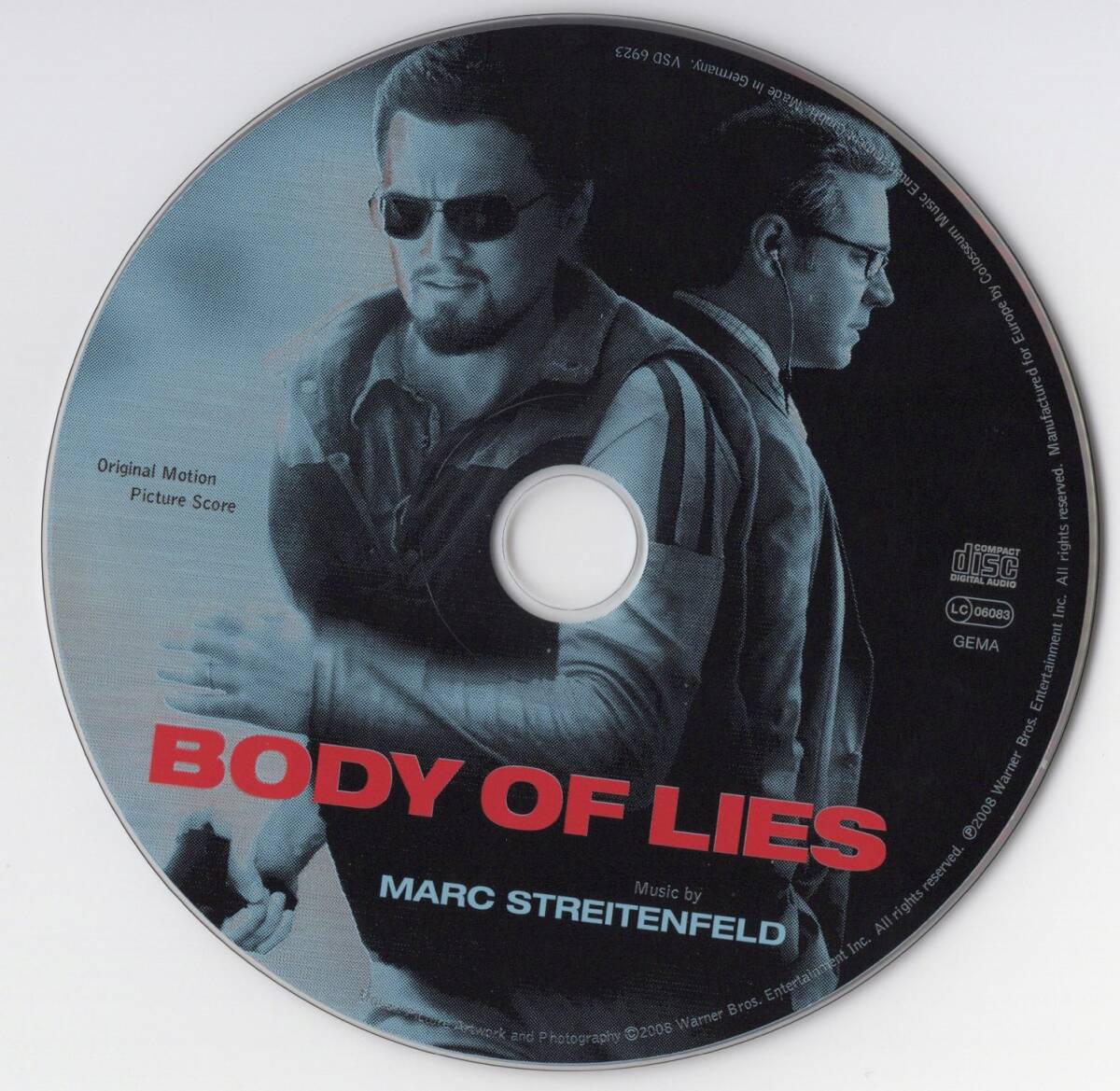 [ саундтрек CD] Mark *s tray тонн ferudo[ world *ob*laiz] Leonardo * DiCaprio *2008 год * рис запись (VARESE запись )* прекрасный товар 