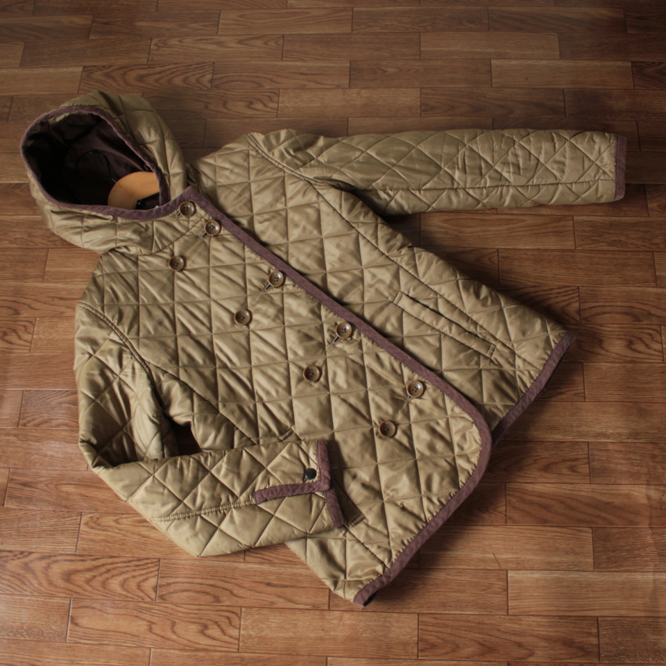 ★送料無料★AIGLE エーグル★とっても素敵な定番キルティングジャケット★サイズS