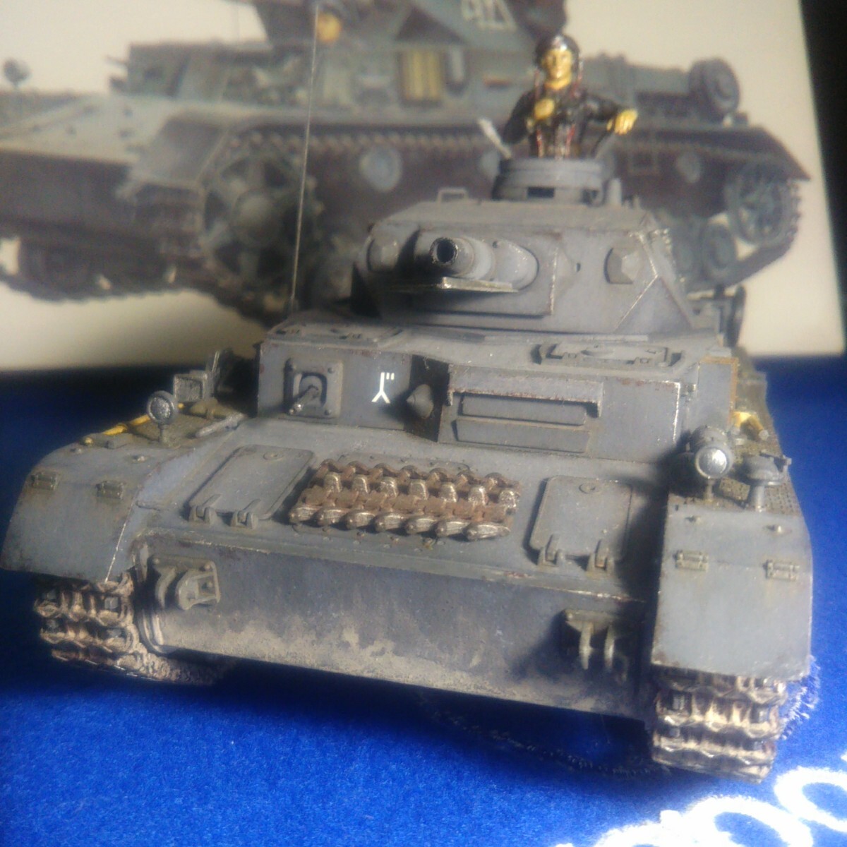 ドイツ陸軍戦車 4号戦車D型初期型 制作完成品 タミヤ 1/35