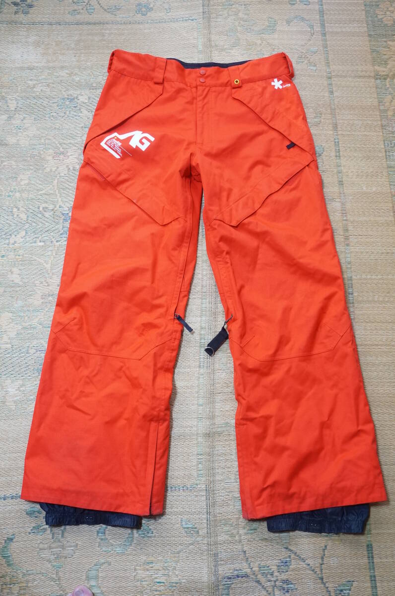 男性用 BURTON バートン analog アナログ スノーボードウエア AG PERIMETER PANT ペリメーター パンツ サイズ L 赤
