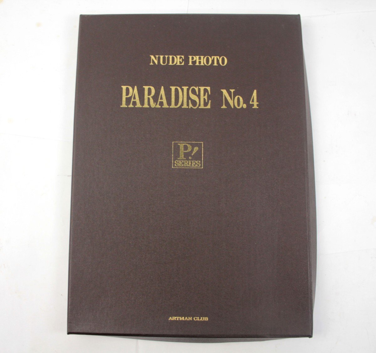 高級ブランド No.4 PARADISE PHOTO NUDE アートマンクラブ CLUB ARTMAN パラダイスシリーズ 希少品 芸術 写真集 No1~No24 日本芸術出版社 P!SERIES アート写真