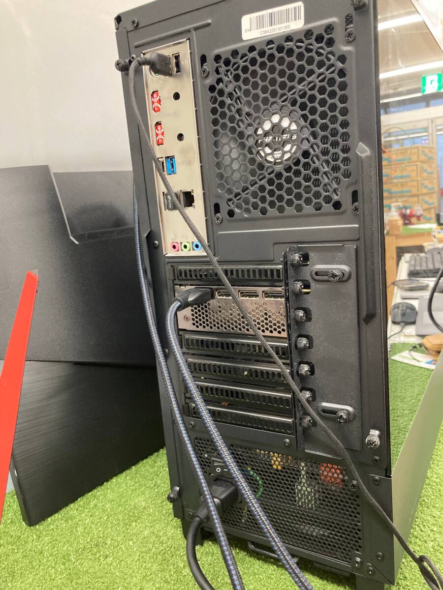 送料着払い(有料)】【中古品】FRONTIA ゲーミングPC RTX3080 送料着払い(有料)】【中古品】FRONTIA ゲーミングPC RTX3080