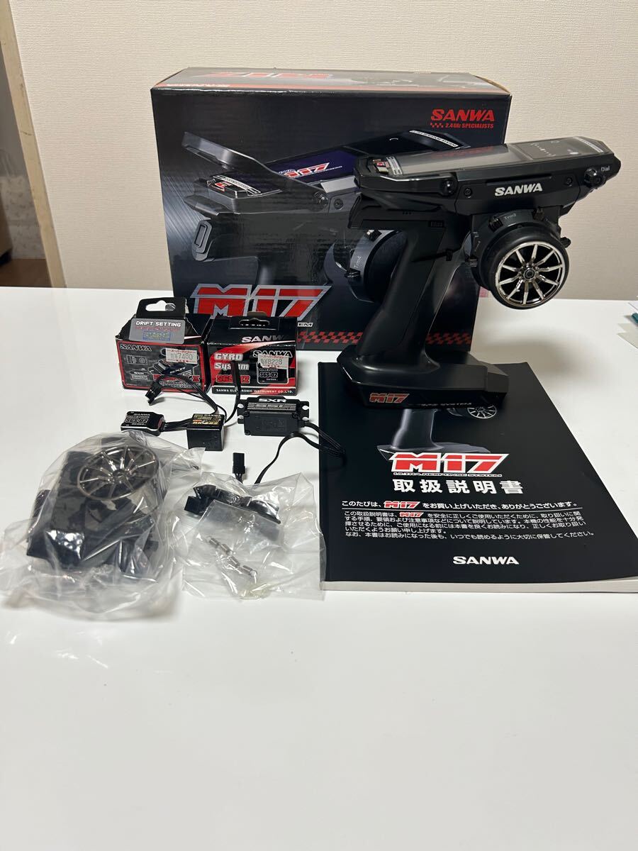 サンワ M17 受信機 ジャイロ サーボセット ホビーラジコン サンワ M17 受信機 ジャイロ サーボセット ホビーラジコン