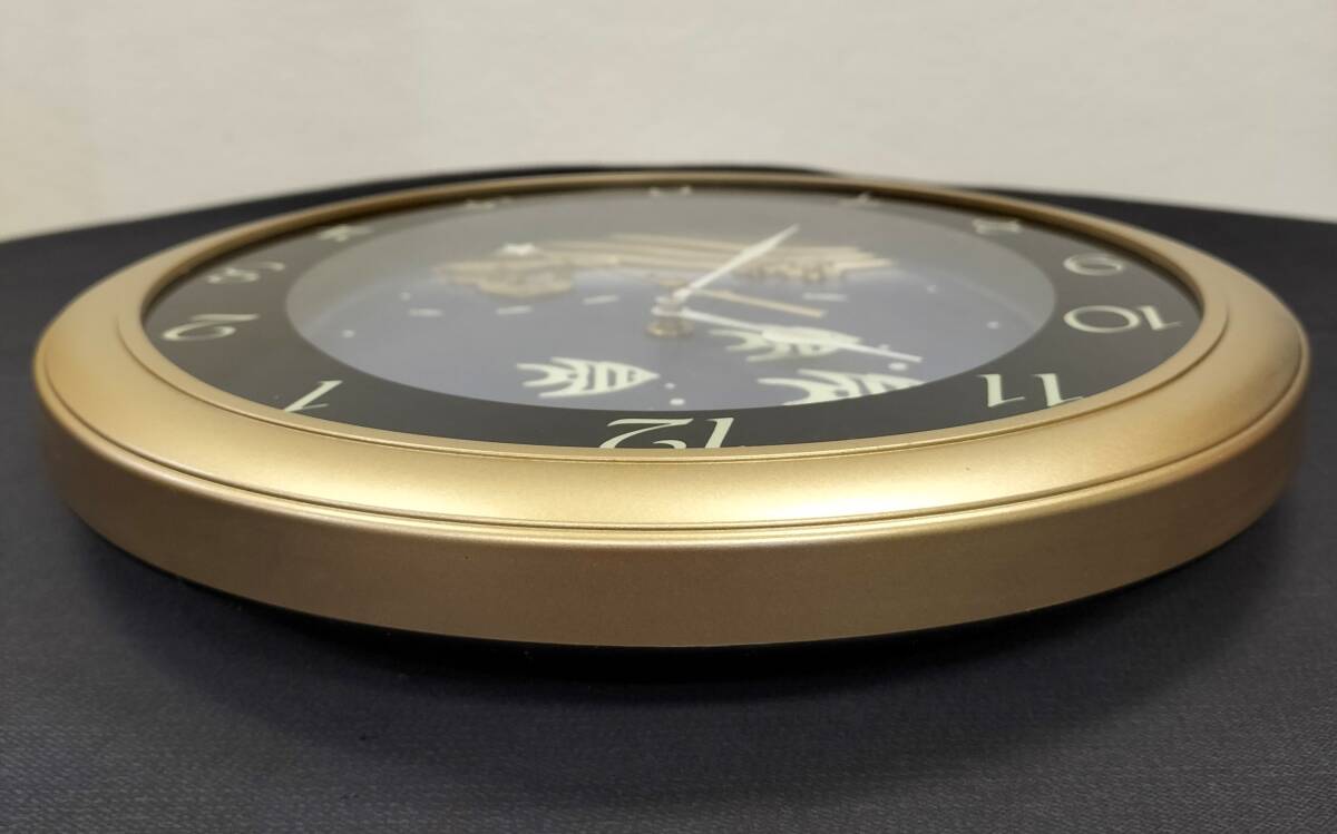  Sagawa отправка утиль CITIZEN Citizen настенные часы Gold темно-синий товар масса 0.9kg номер образца 4KG639 01