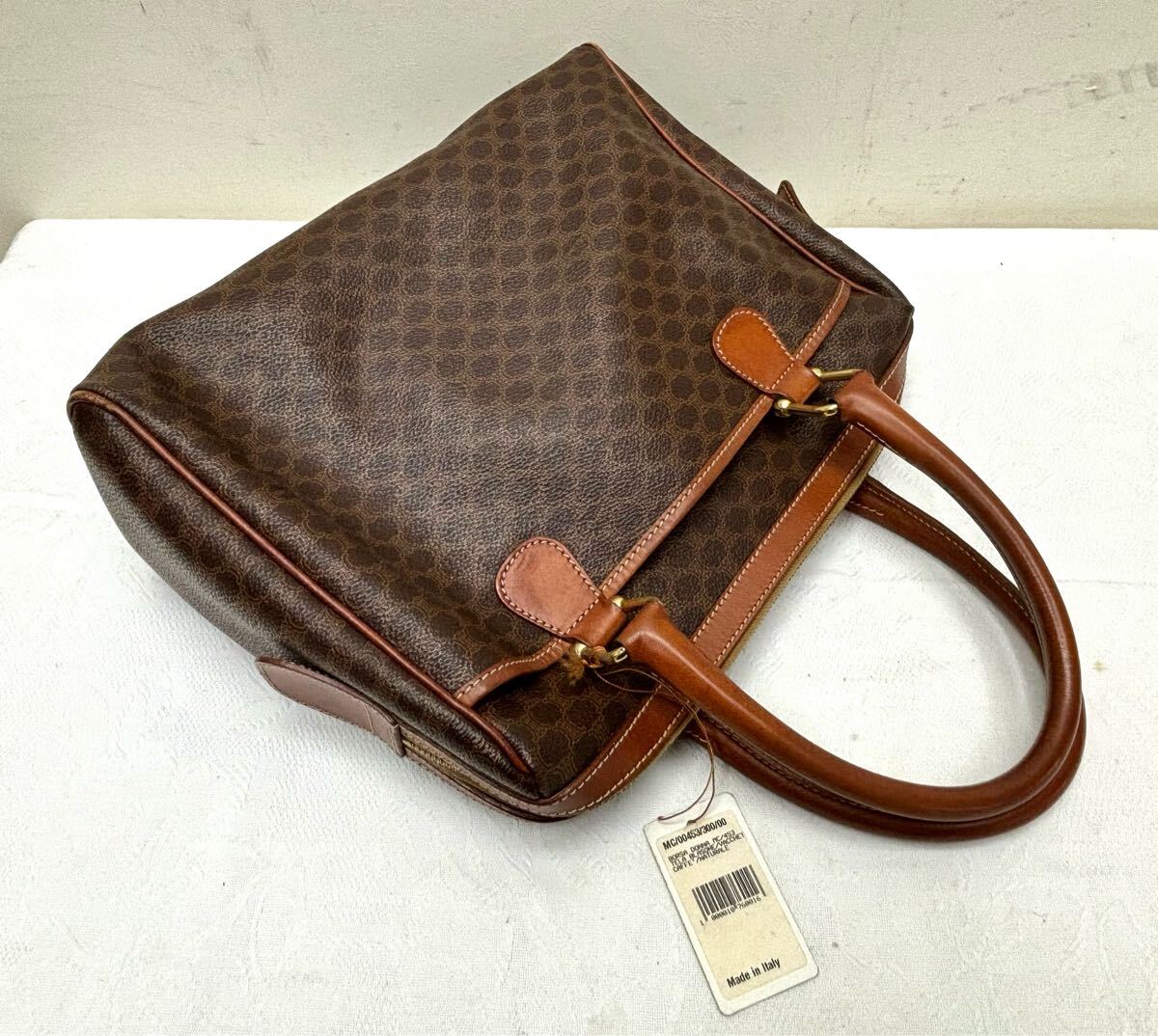 1円〜 CELINE セリーヌ マカダム柄 MC99/2 ハンドバッグ ミニ 1円〜 CELINE セリーヌ マカダム柄 MC99/2 ハンドバッグ ミニ
