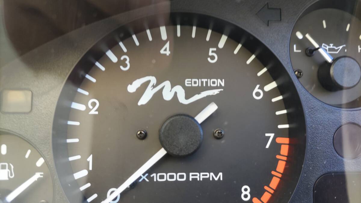 希少 US MAZDA Miata MX-5 M Edition マイルメーター NA6 NA8 ロードスター USDM 北米 JDM ジャンク 中古_画像2