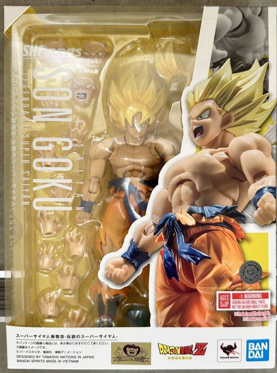 新品未開封 S.H.フィギュアーツ ドラゴンボール スーパーサイヤ人孫悟空 -伝説のスーパーサイヤ人-