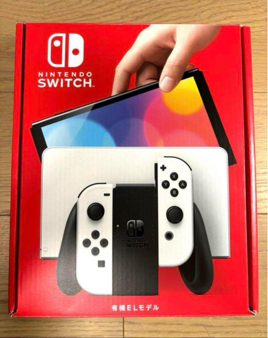 Nintendo Switch　有機El 未使用品 新品 未使用 有機ELモデル Nintendo Switch ホワイト Joy-Con(L)/(R)