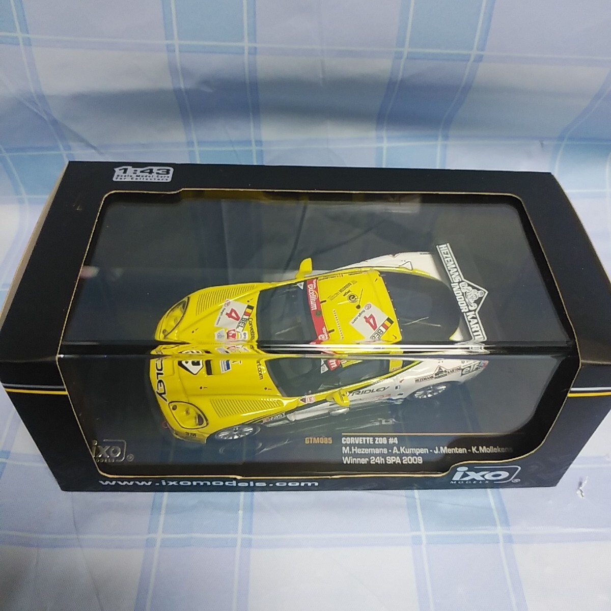 ixo イクソ　ミニカー　CORVETTE Z06 #4 Winner 24h SPA 2009 コルベット　ラリー　レーシング　激レア