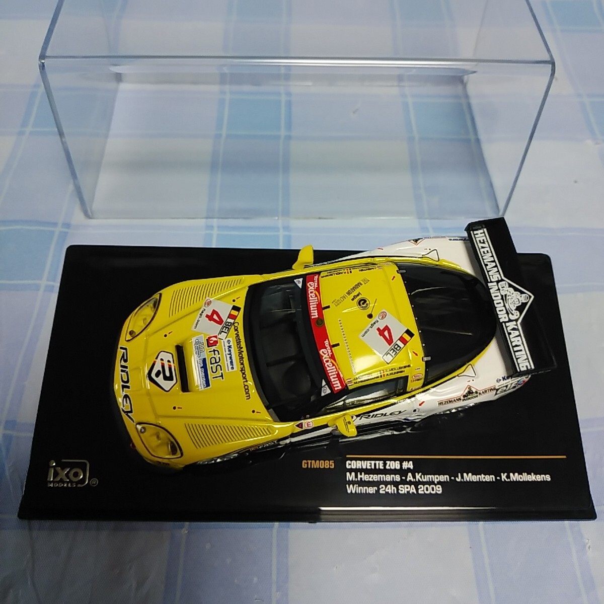 ixo イクソ　ミニカー　CORVETTE Z06 #4 Winner 24h SPA 2009 コルベット　ラリー　レーシング　激レア