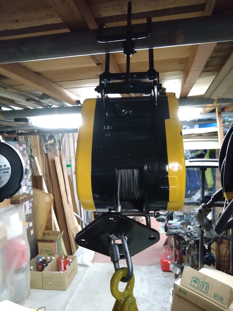RYOBI 電動ウインチ WI-61C 中古品動作確認済 ホイスト リモコン付 RYOBI 電動ウインチ WI-61C 中古品動作確認済 ホイスト リモコン付